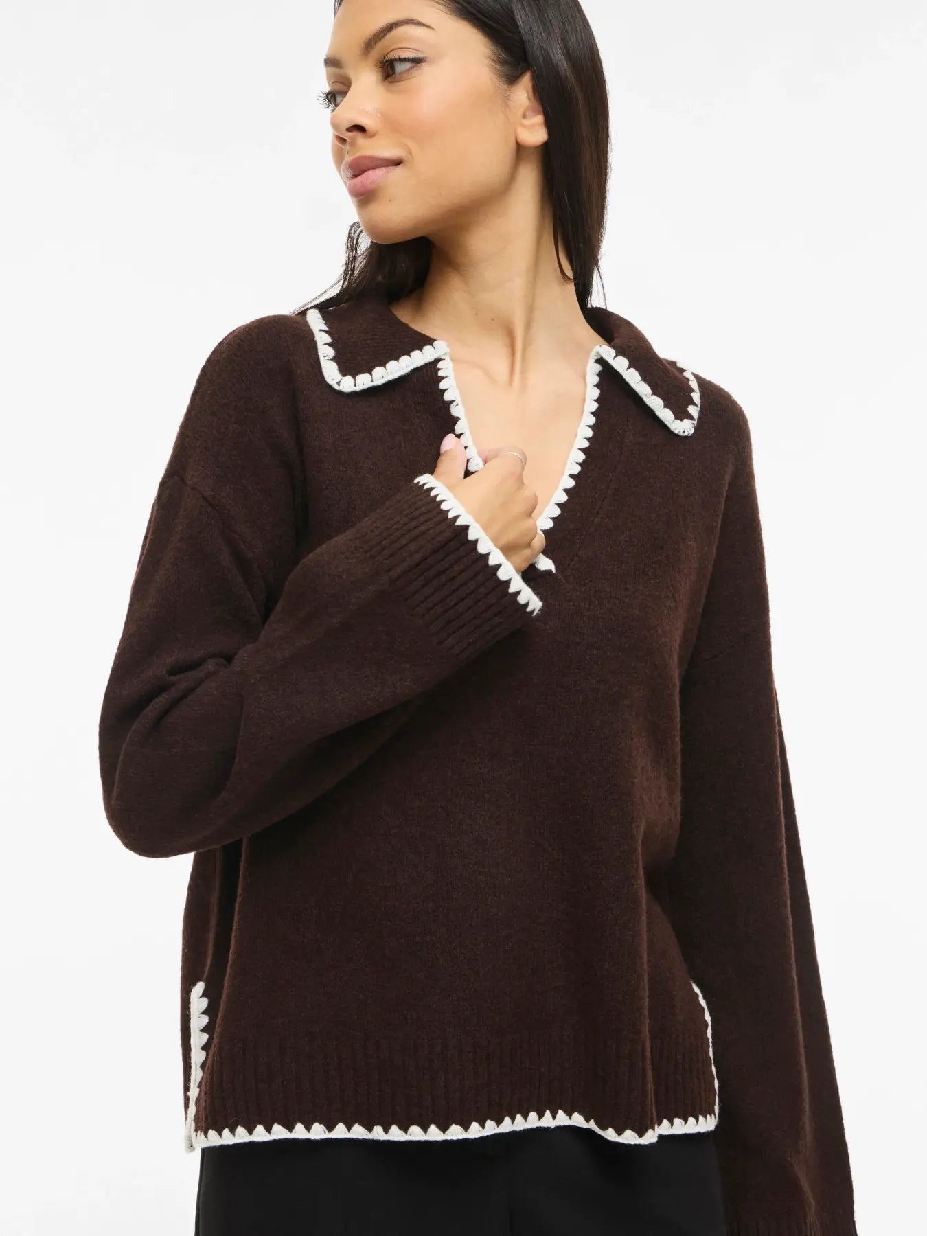 VIYAZMIN Pullover - Coffee Bean